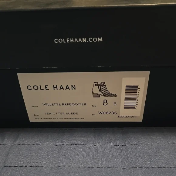 Cole Haan Women's Tan Ankle Boots - Picture 2 of 5